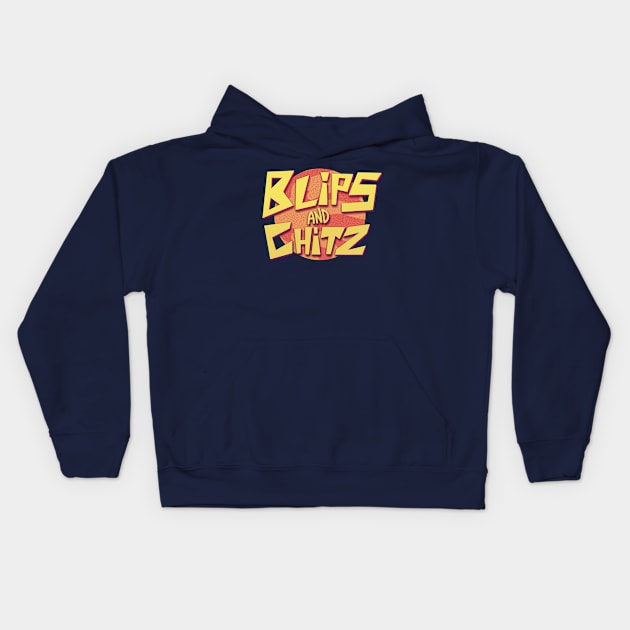 Blips and chitz Kids Hoodie by drugsdesign